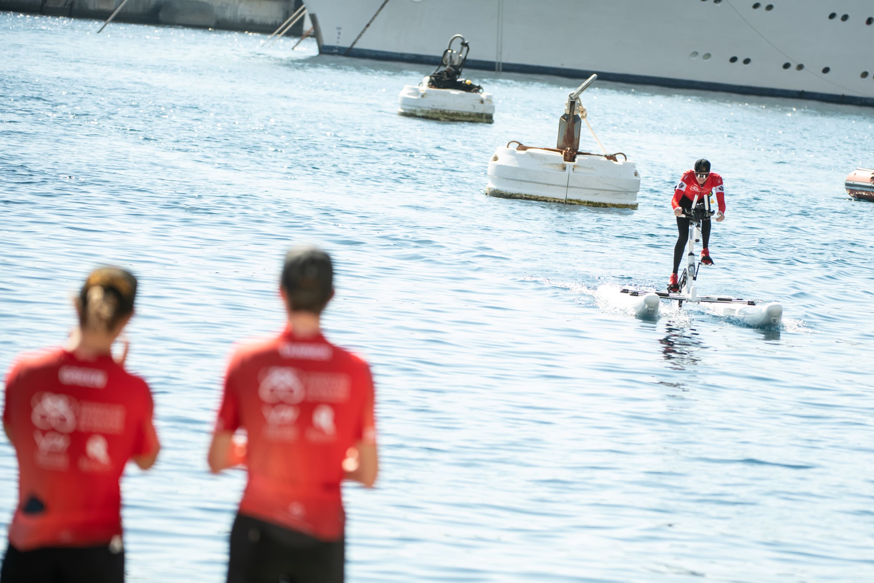 Princess Charlene of Monaco Foundation’s Calvi to Monaco Water Bike Challenge